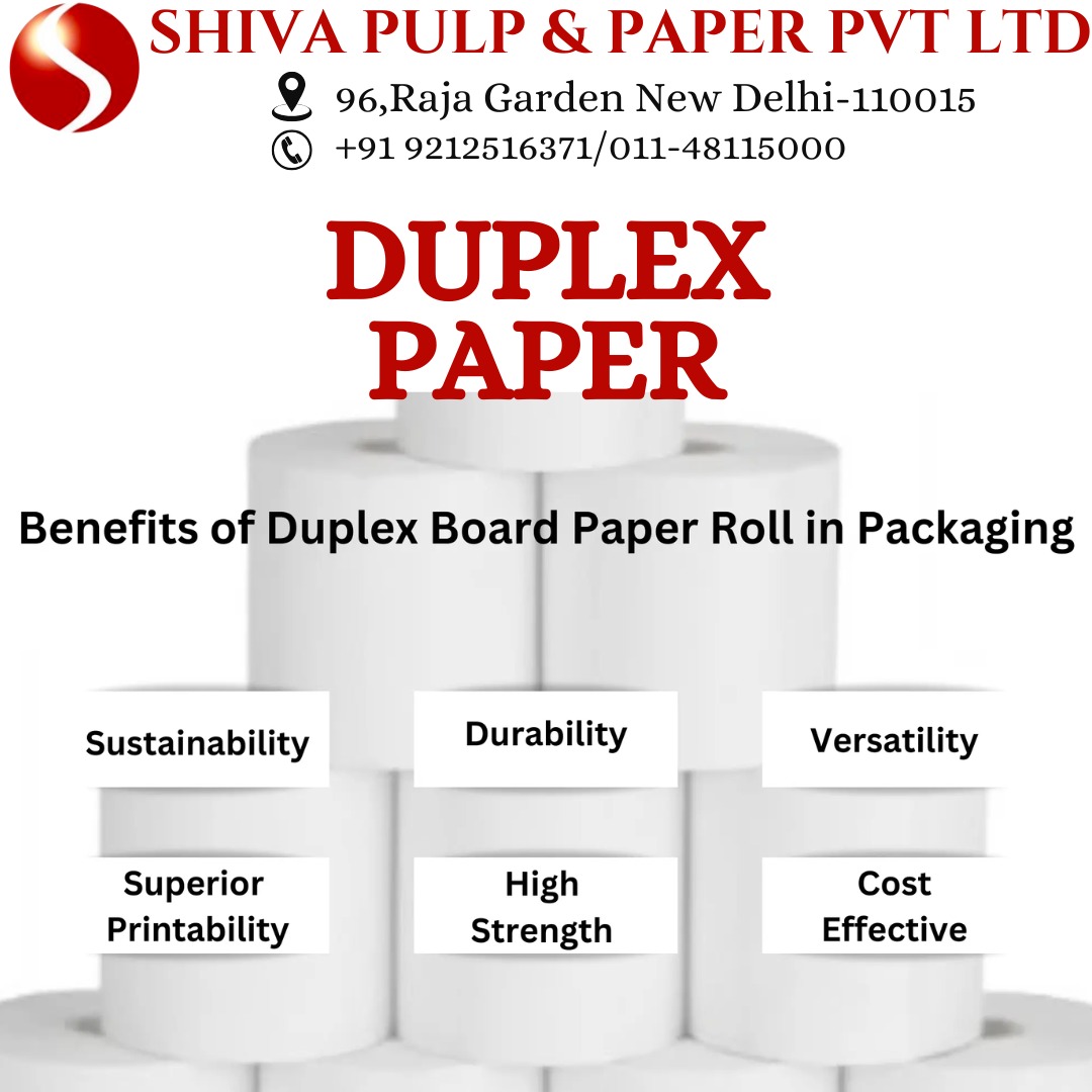 Shivapulppaper's tweet image. Strength, durability, and quality—Duplex paper for all your packaging needs! ♻📦 #DuplexPaper #SustainablePackaging #PaperTrading

📍 96 Raja Garden, New Delhi - 110015, India
🌐 Shivapaper.Com
📧 officialmarketing.shivapaper@gmail.com
📞 +91 9212516371
Follow For More!