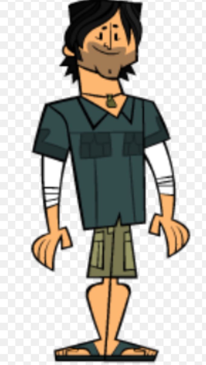 Strawb_Pilarluv's tweet photo. @hellertears Daigo looks like Chris McLean from total drama 😭😭😭 https://t.co/jkWj2EVlOB