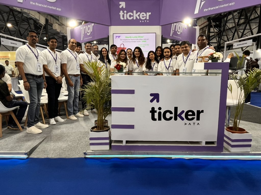 Tickermarket's tweet image. We are excited to be part of India’s leading Trading &amp;amp; Investing Expo - @FinbridgeExpo .  Visit us to explore how our cutting-edge financial solutions.

📍Venue: Bombay Exchange Centre, Goregaon, Mumbai 
Gate: 02
Hall No. 02 
Stall No. 18 

#TickerData #FinbridgeExpo