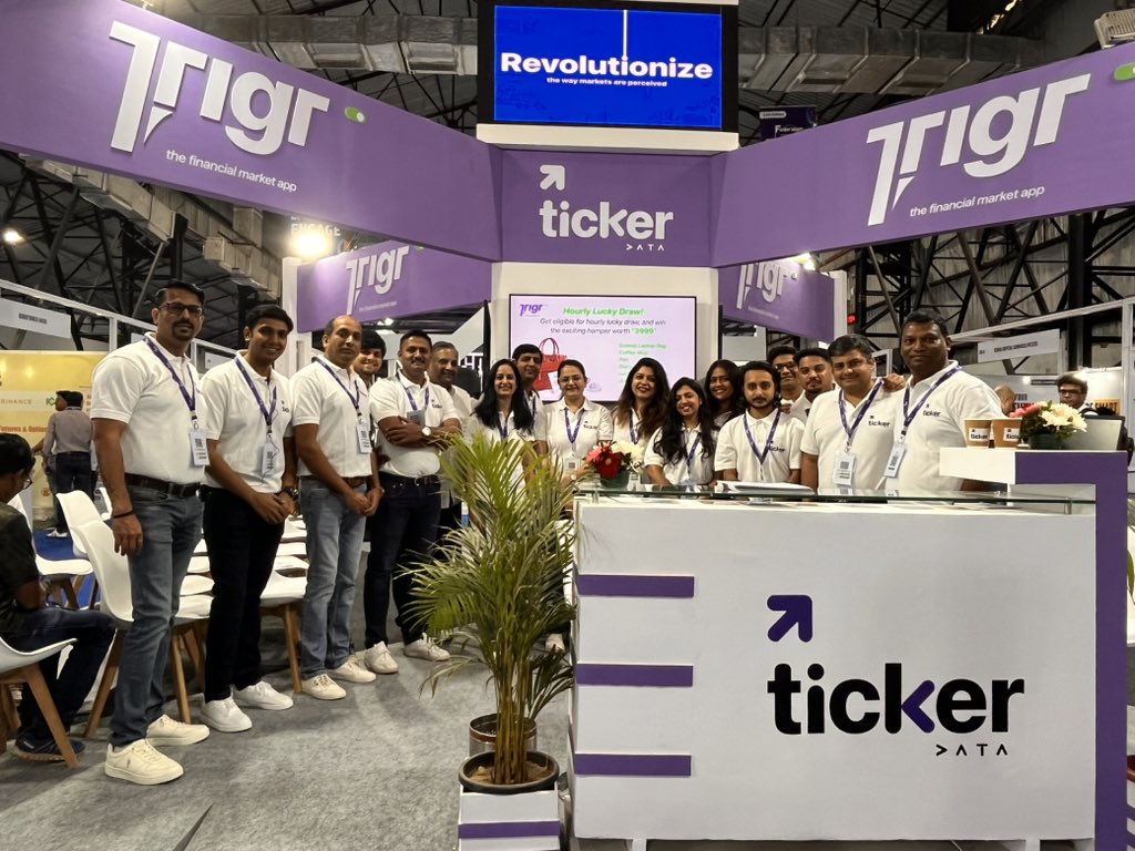 Tickermarket's tweet image. We are excited to be part of India’s leading Trading &amp;amp; Investing Expo - @FinbridgeExpo .  Visit us to explore how our cutting-edge financial solutions.

📍Venue: Bombay Exchange Centre, Goregaon, Mumbai 
Gate: 02
Hall No. 02 
Stall No. 18 

#TickerData #FinbridgeExpo
