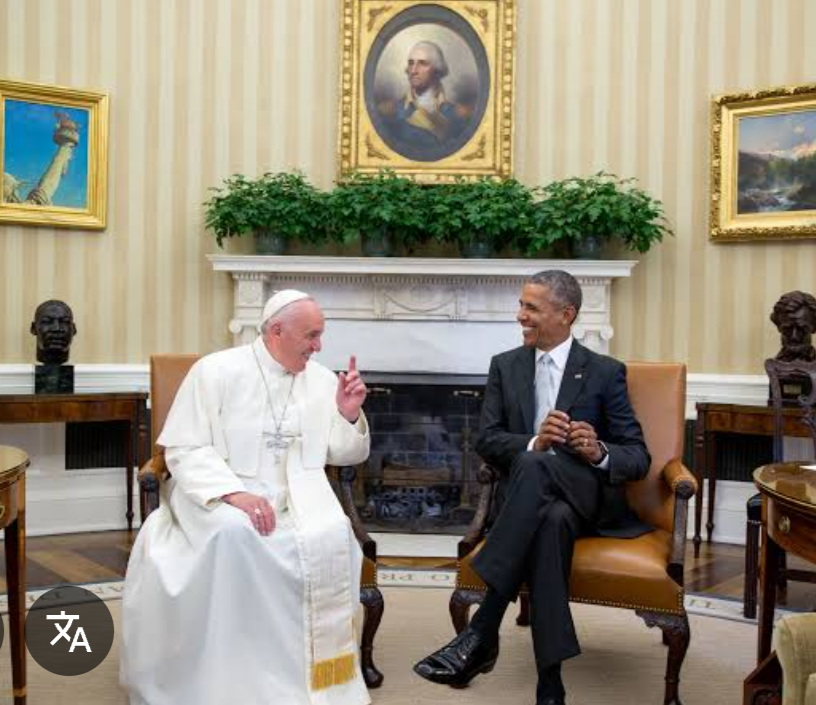 4Monkees's tweet photo. @Acyn Why isn't the Pope wearing a suit? Does he own one? 🙄 https://t.co/7jS5rZd9dU