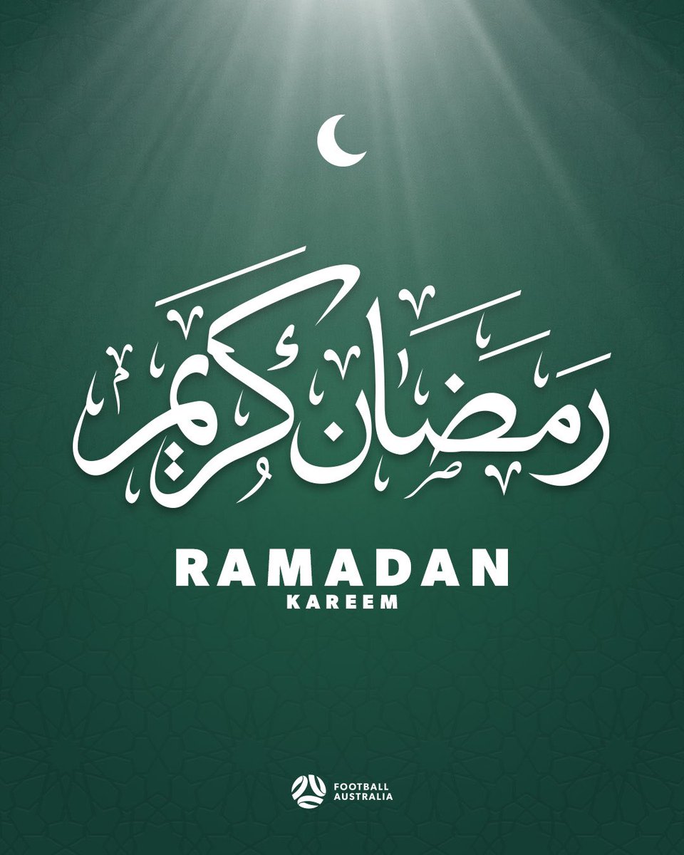 Ramadan Kareem! Extending our warmest wishes to those observing this sacred month.

#footballisforall
