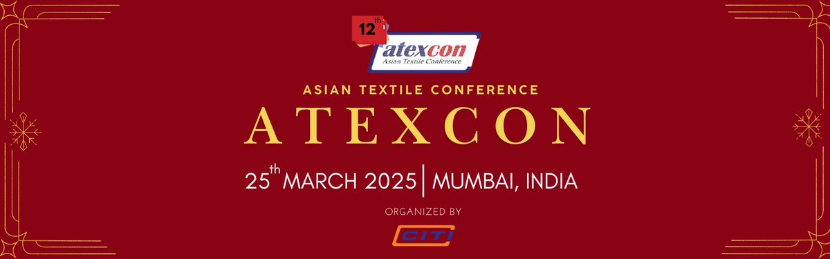 ATEXCON 2025 is here!
📅 25th March 2025 | 📍 Mumbai, India
🌿 Sustainability, innovation &amp; the future of textiles! #ATEXCON2025
docs.google.com/forms/d/e/1FAI…