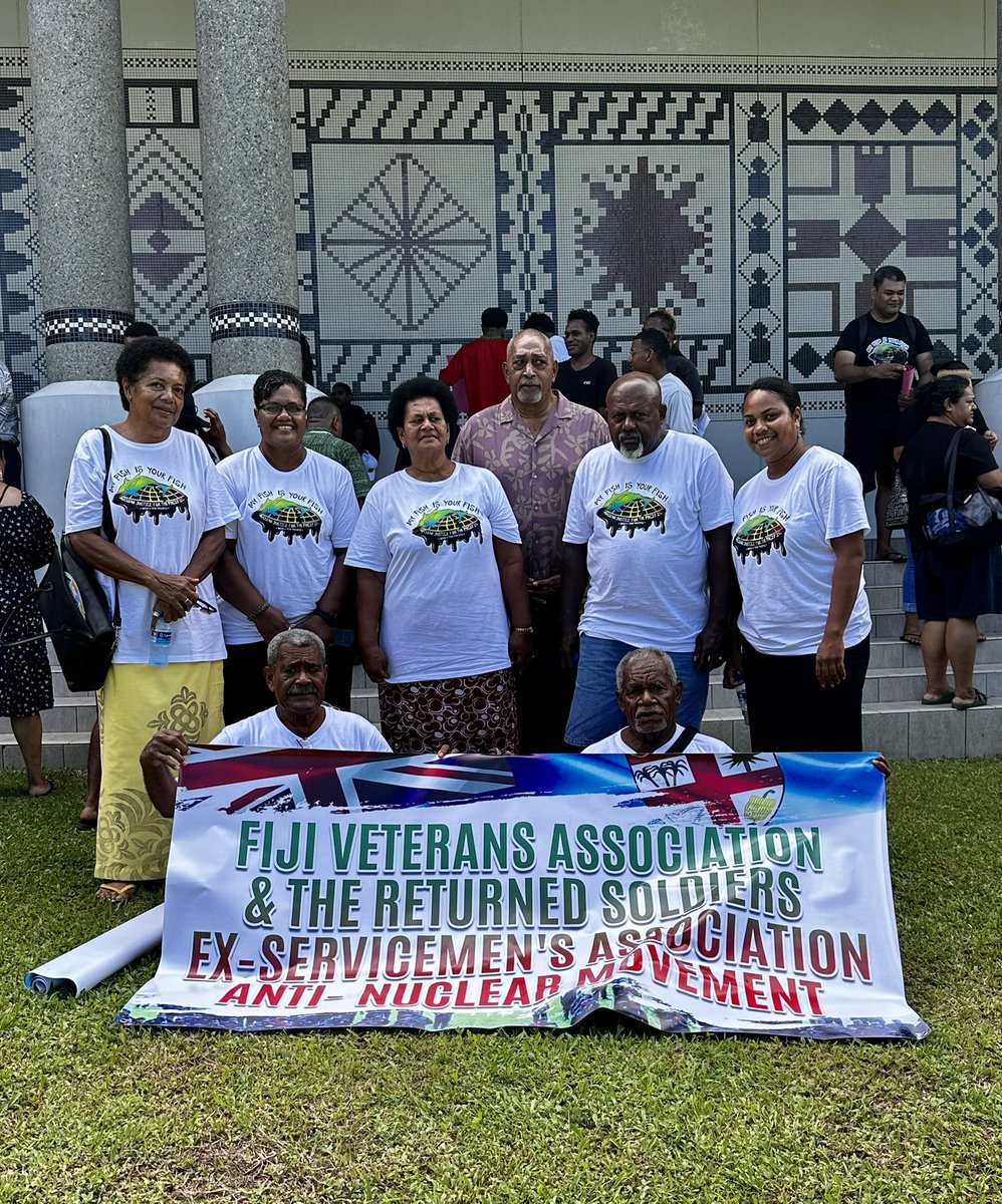 Solidarity with the victims and survivors of nuclear violence in the #MarshallIslands 🇲🇭 for Nuclear Victims Remembrance Day. Their resilience fuels our united calls for a #NuclearFree #BluePacific—for justice and for truth, for the generations to come #NewClearWays ✊🏽