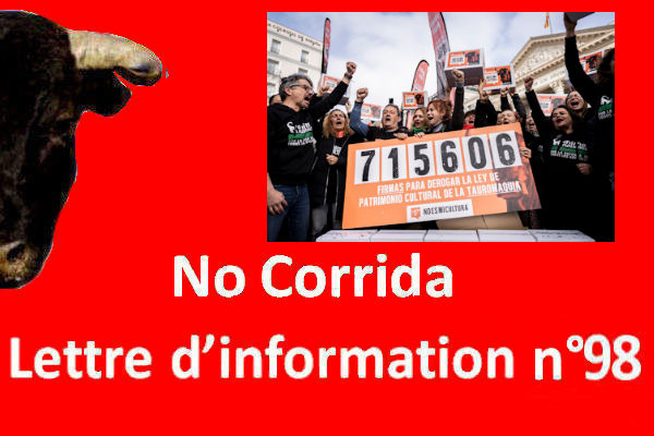 Lettre d'information No Corrida n°98

nocorrida.com/2025/03/01/lin…