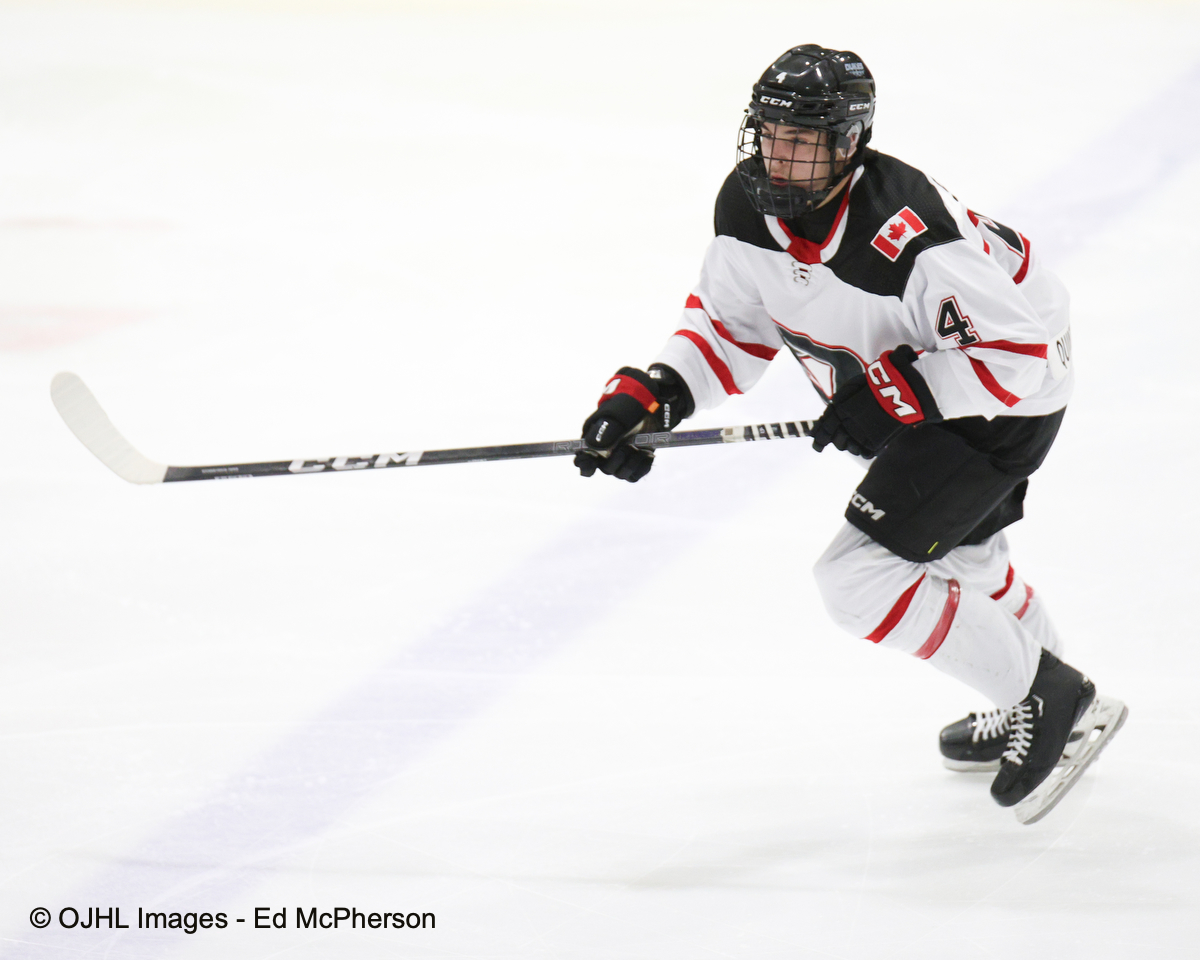 After two periods <a href="/OJHLDukes/">Wellington Dukes</a> 6 <a href="/TigersJrA/">Serpa Automotive Aurora Tigers</a> 1 <a href="/OJHLOfficial/">OJHL</a>