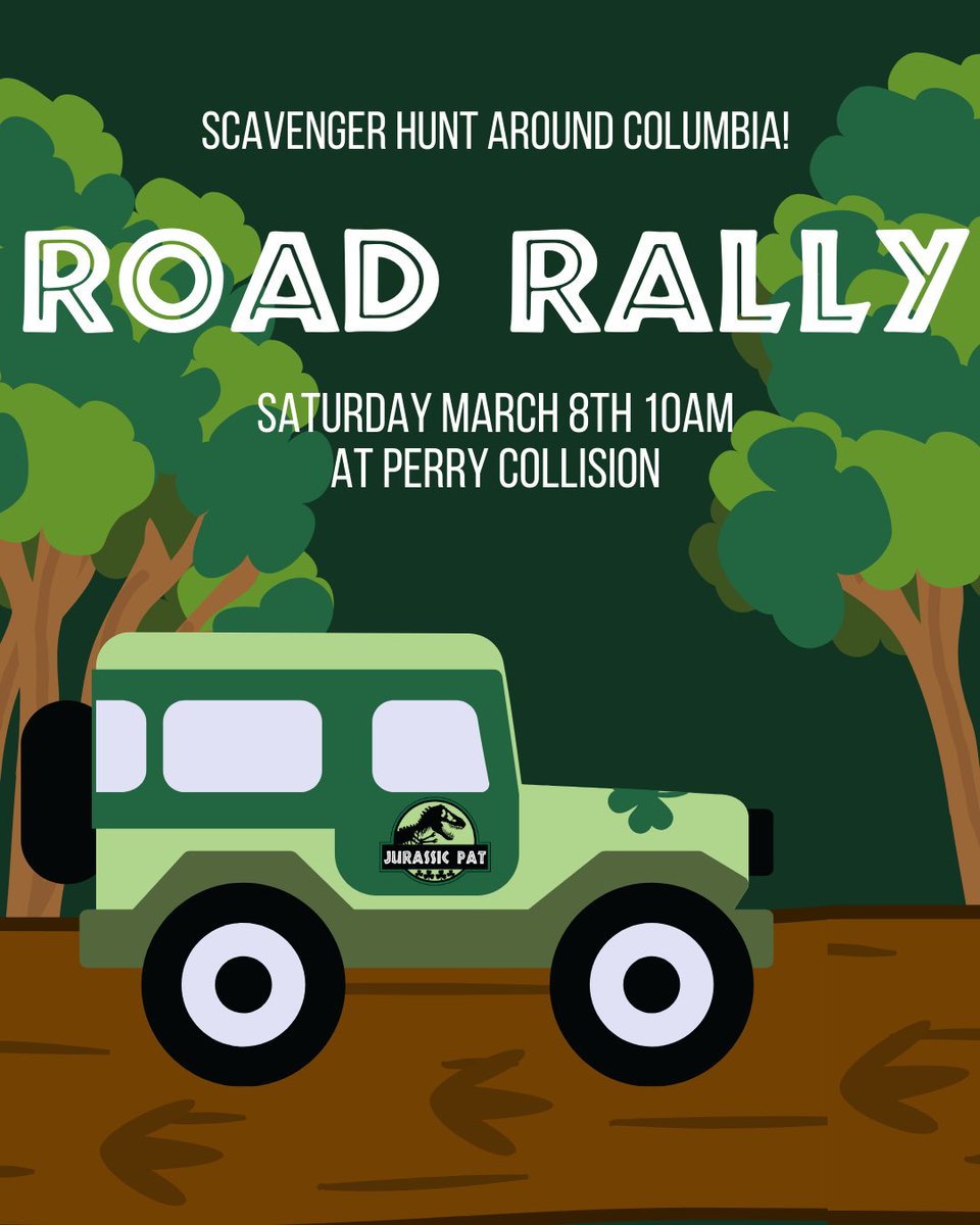 MizzouEweek's tweet photo. Sign ups for Road Rally are FREE and available next week at the Merch Table from March 6th to March 9th in Lafferre Hall!! Bring a team and fight for the win in a scavenger hunt around Columbia https://t.co/qOvrb7uhAo