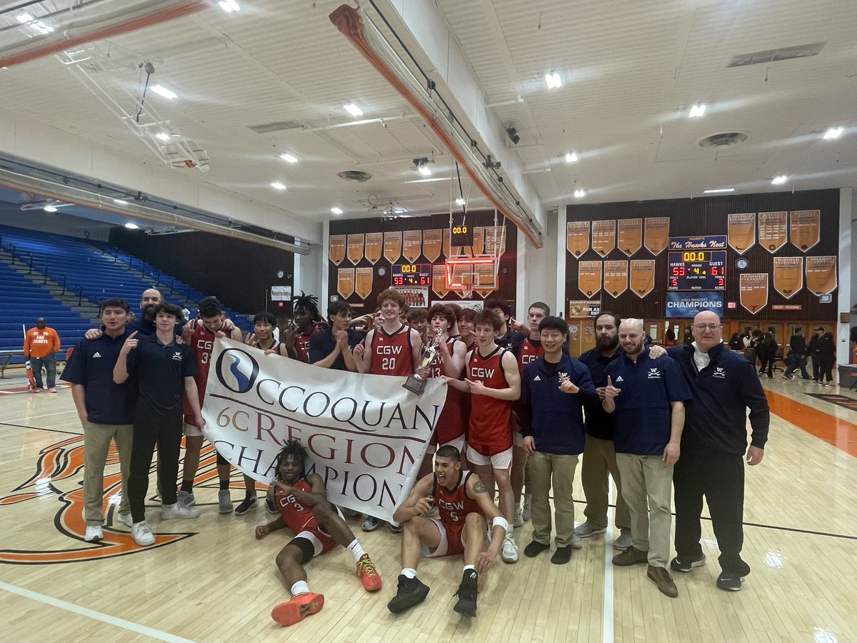 Congrats to @WTWBoysHoops‼️ 2024-2025 Occuquan Region Champs!!