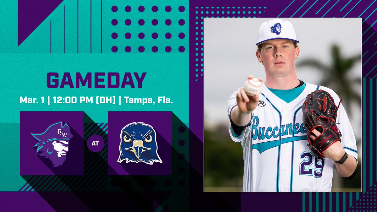 IT'S GAMEDAY BUCS FANS! The Bucs and Hawks continue their three game set in Tampa with a doubleheader beginning at noon 

⚾️ vs. Hillsborough
🕛 12:00 PM (DH)
📍 Tampa, Fla.