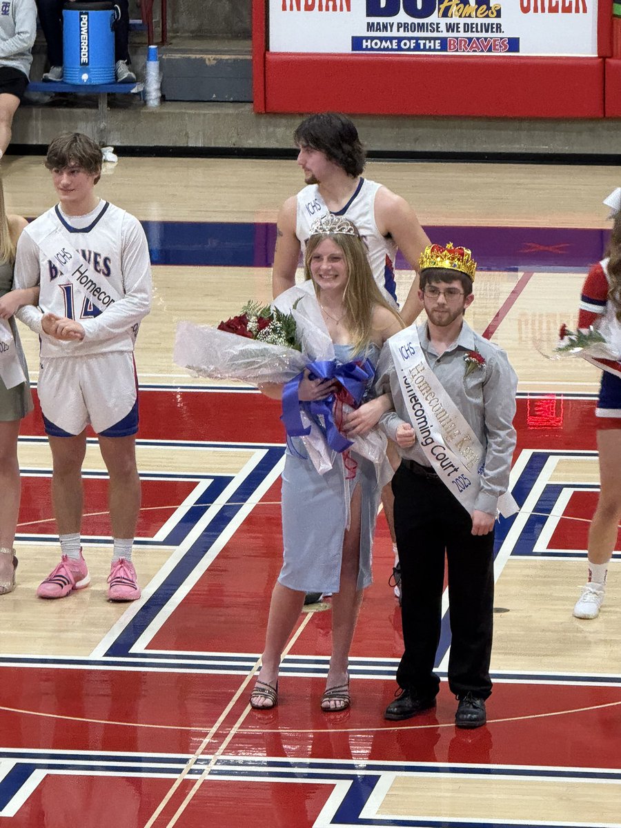 Winter Homecoming!  Lady Braves Basketball players way to represent! <a href="/BreGault_2025/">Bre Gault</a> <a href="/AliviaWhite12/">Alivia White</a> Congratulations <a href="/BreGault_2025/">Bre Gault</a> Winter Homecoming Queen!