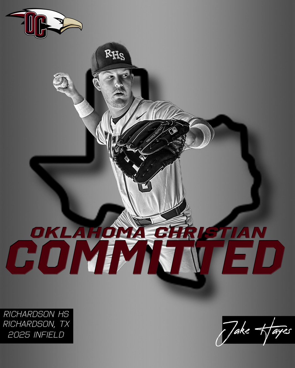 Excited to announce my commitment to Oklahoma Christian University. 
<a href="/baseball_oc/">OC Baseball</a> <a href="/warriors_dallas/">Dallas Warriors Baseball</a> <a href="/rtxbaseball/">Richardson HS Baseball</a> <a href="/Coach_JayBee/">Jared Broughton™</a>