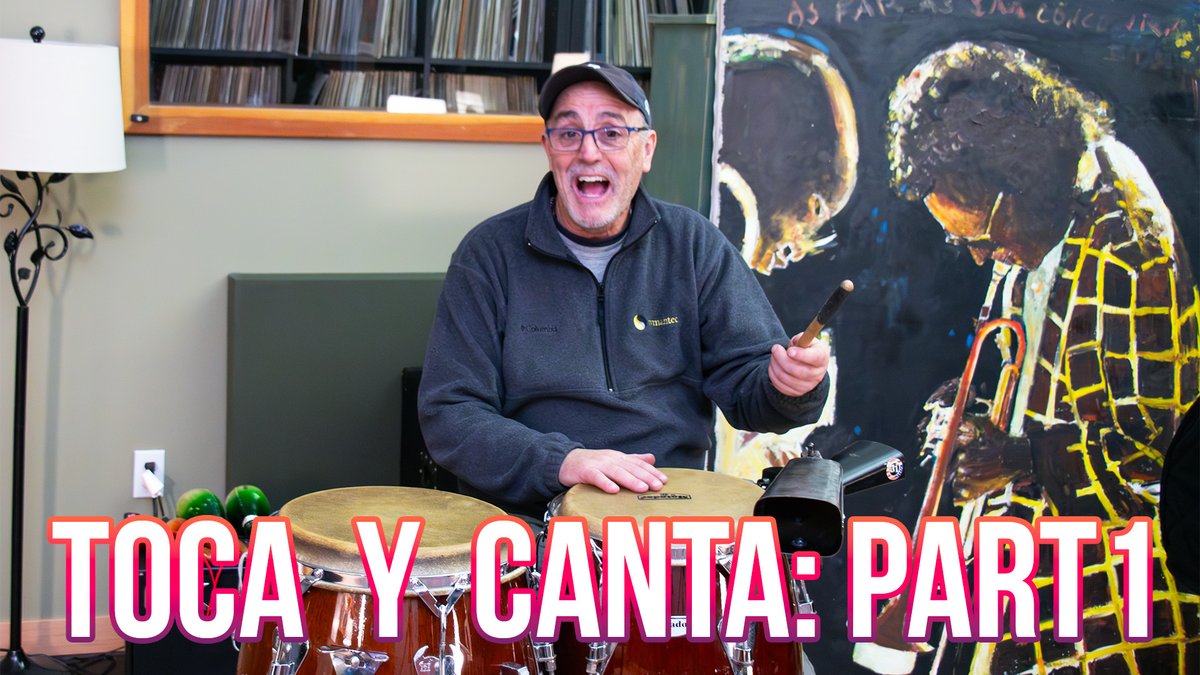 dancepapi's tweet photo. NEW VIDEO - Toca y Canta: Play and Sing: Part 1 - Percussion and Vocals

https://t.co/5U6Vi3Aiyd

In "Toca y Canta", Play &amp; Sing: Part 1 of this video lesson series, Instructor @EdgardoCambon will teach you how to sing as you develop your percussion skills. https://t.co/5LNqfgPOmm