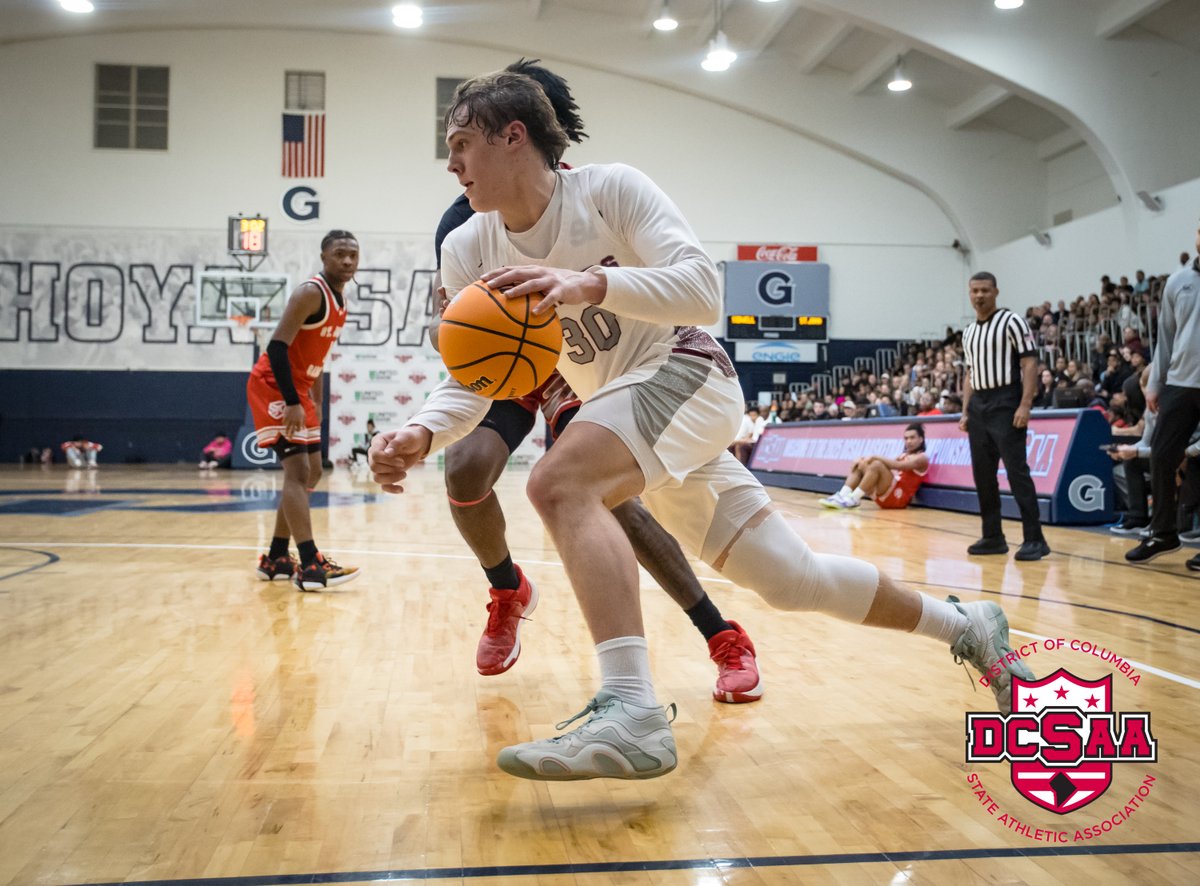 DCSAASports's tweet image. DCSAA Class AA Boys Basketball Semifinal. Sidwell Friends vs. St. John&apos;s College HS.
#DCSAA #ClassAA #Gameday #Dcsaastatechampionship #Basketball #Boysbasketball