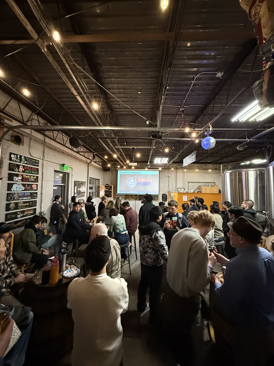 JSquare_co's tweet photo. Proof of Beer! It’s Denver! Let’s tasting the crypto🍻 The party is still on🔛 @JSquare_co @zetachain @CoinList @DFG__Official
#UniversalAdventure #Web3inBloom #ETHDenver #ETHDenver2025 https://t.co/NJC2o7lRxm