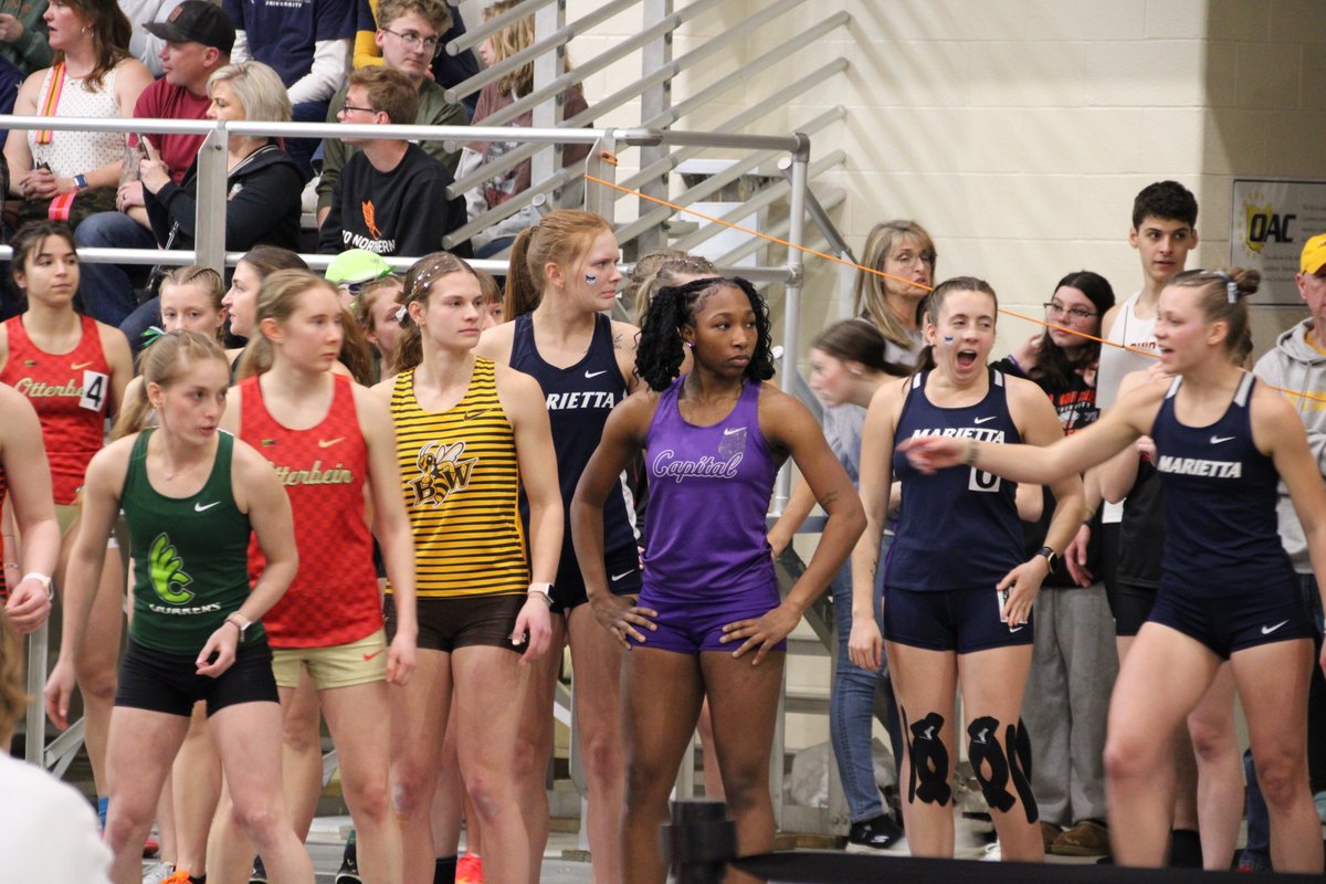 OHAthleticConf's tweet photo. Day 1 of the OAC Indoor Track & Field Championships is in the books! 🏃🥇

@UMUTFXC currently leads the standings on both the men's and women's sides after 7 events. Tomorrow's field events begin at 10am, and running events begin at 2:30pm!

Today's Results: https://t.co/8B0CLOcTyg
Championship Central:https://t.co/MbN8OddurB
#OACChampionships | #d3tf