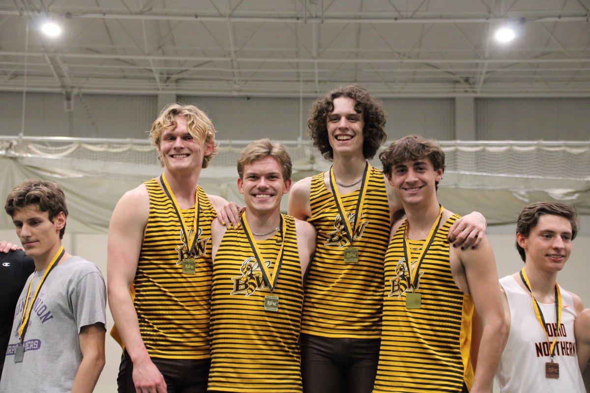 Day 1 of the OAC Indoor Track &amp; Field Championships is in the books! 🏃🥇

<a href="/UMUTFXC/">Mount Union T&F</a> currently leads the standings on both the men's and women's sides after 7 events. Tomorrow's field events begin at 10am, and running events begin at 2:30pm!

Today's Results: