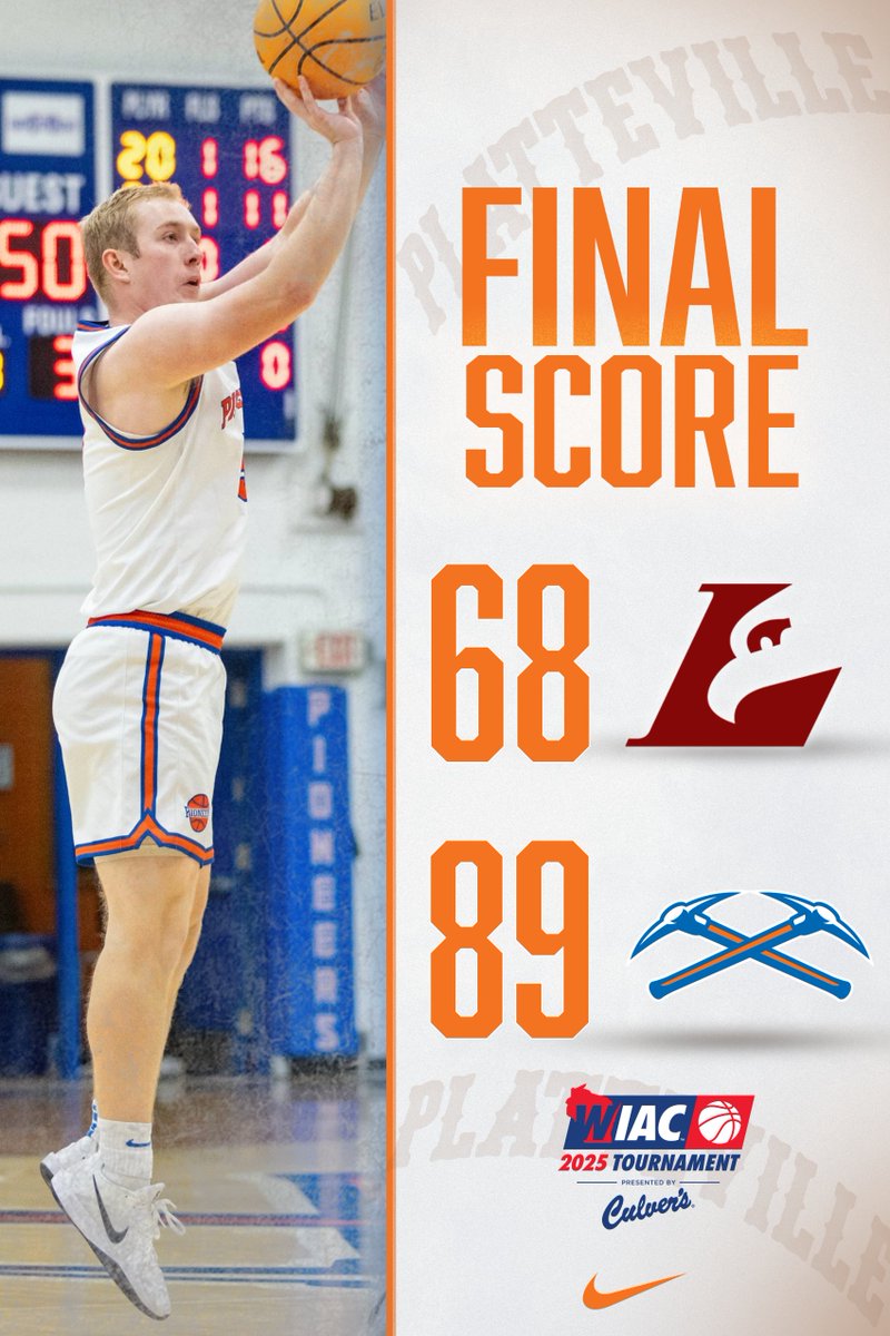 UW-Platteville Athletics (@uwp_pioneers) on Twitter photo WIAC Tournament Champions! <a href="/UWPlattMBB/">UW-Platteville Men’s Basketball</a> earns the automatic qualifier to the upcoming NCAA Tournament with a dominant 89-68 at home against UW-La Crosse! #SwingTheAxe #uwp #uwplatteville #d3hoops WIAC Tournament Champions! <a href="/UWPlattMBB/">UW-Platteville Men’s Basketball</a> earns the automatic qualifier to the upcoming NCAA Tournament with a dominant 89-68 at home against UW-La Crosse! #SwingTheAxe #uwp #uwplatteville #d3hoops