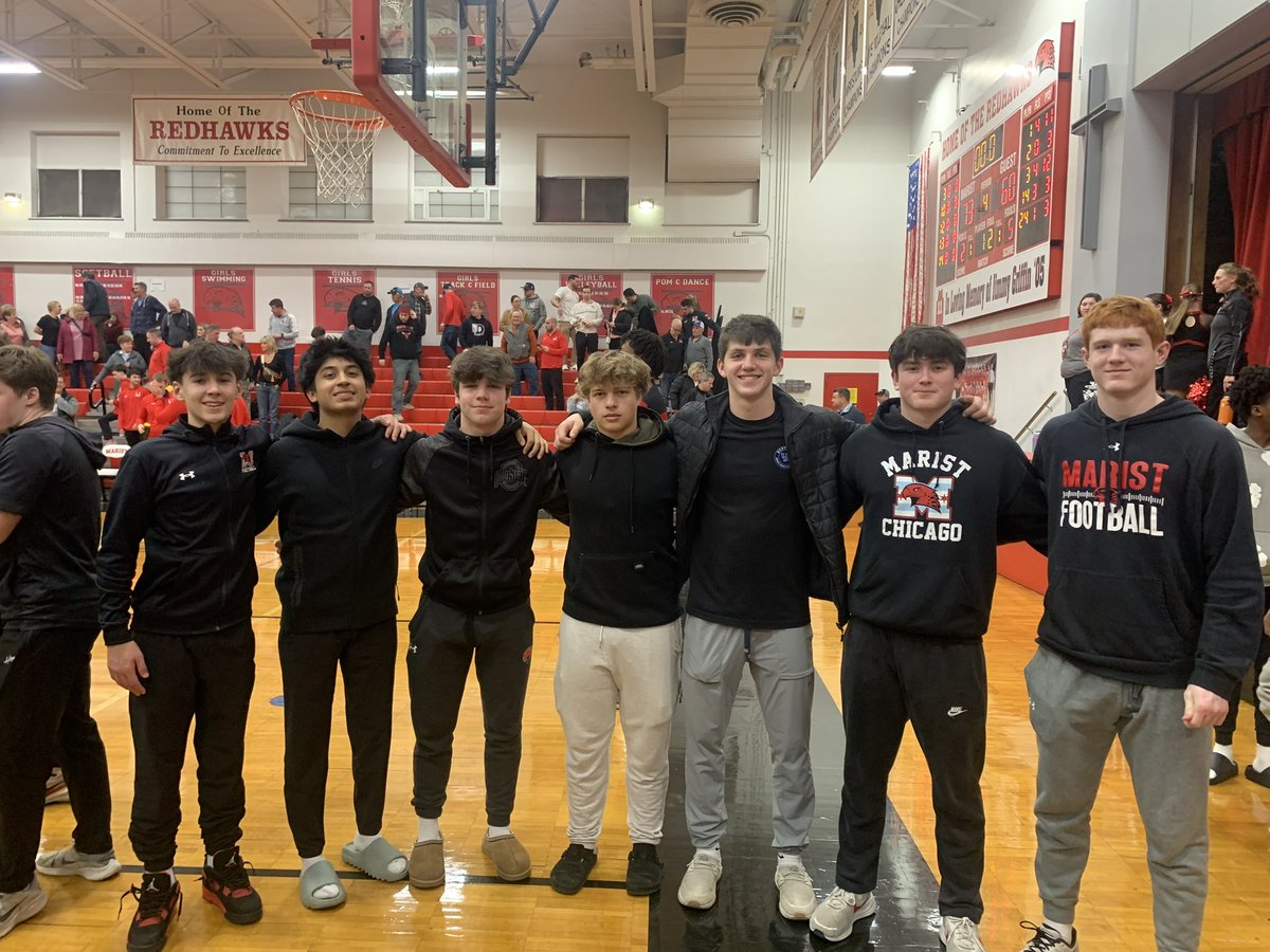 Team 3 building their bond and supporting their fellow RedHawks for a regional championship!