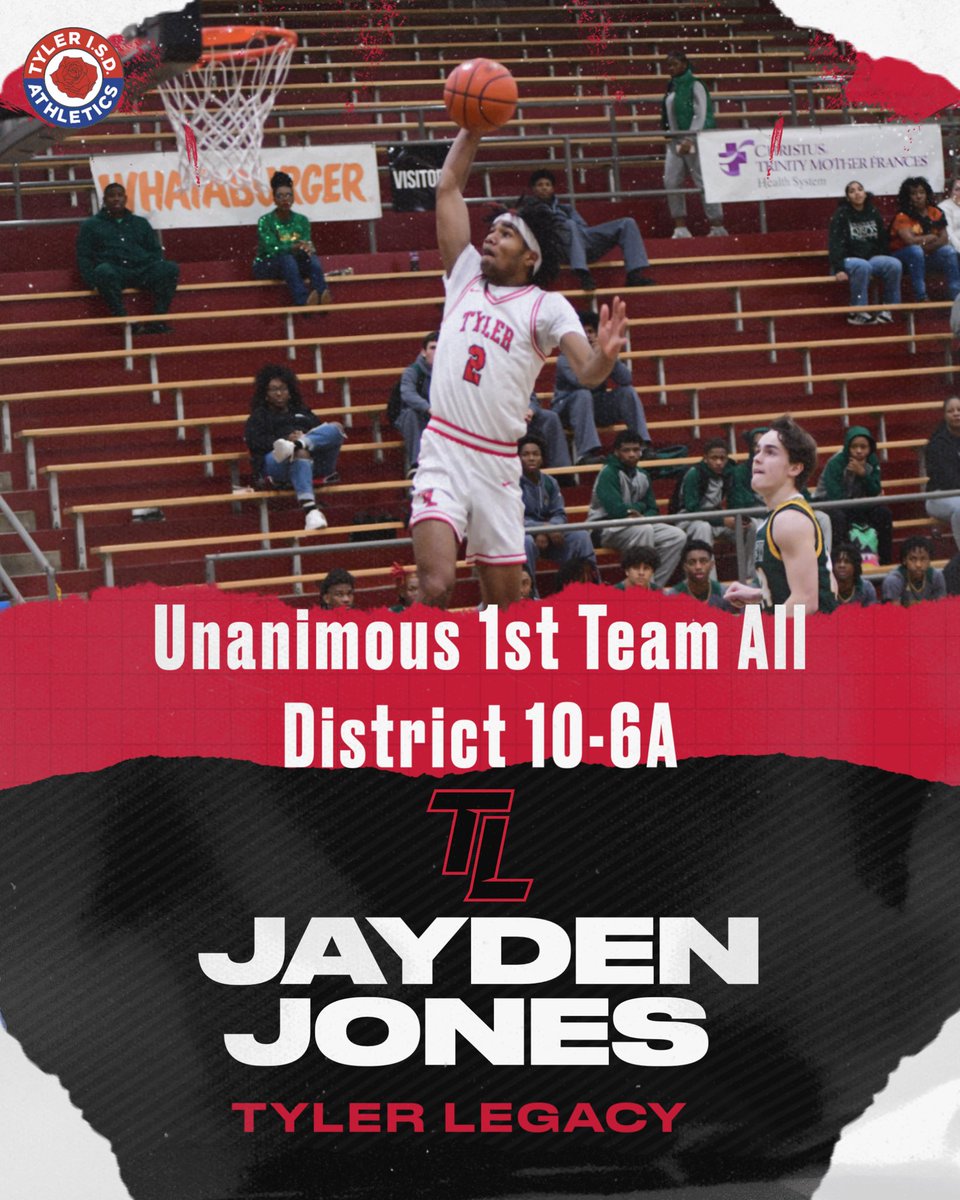 Tyler Legacy Men's Basketball (@tylerlegacybb) on Twitter photo Congratulations Jayden on a great season! <a href="/JaydenDJones/">Jayden Jones</a> Congratulations Jayden on a great season! <a href="/JaydenDJones/">Jayden Jones</a>