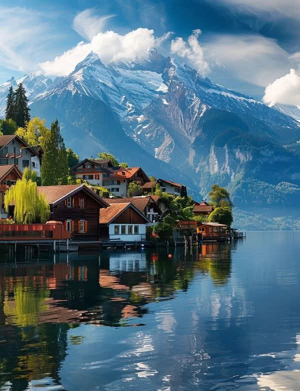 Swiss beautiful view