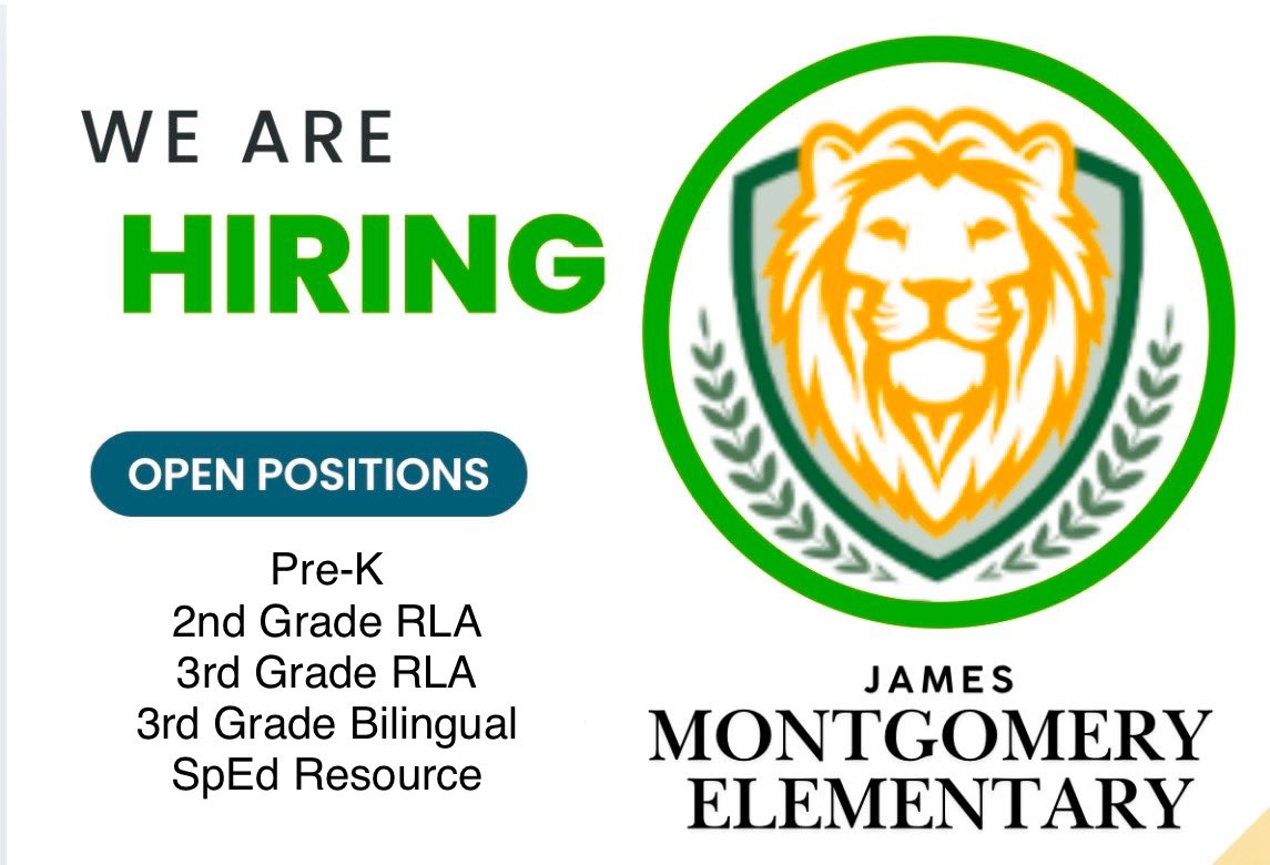 D. Sockwell (@dlsockwe) on Twitter photo Calling all educators ready to join Montgomery Elementary’s culture of high performance!🤩
Come to the <a href="/HoustonISD/">Houston ISD</a> Hiring Event tomorrow! #MyAPLife Calling all educators ready to join Montgomery Elementary’s culture of high performance!🤩
Come to the <a href="/HoustonISD/">Houston ISD</a> Hiring Event tomorrow! #MyAPLife