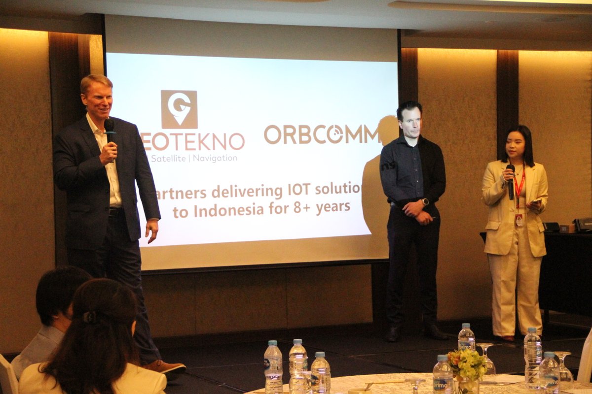 ORBCOMM_Inc's tweet image. It was fantastic to collaborate with PT. Geo Tekno Globalindo at the inaugural Tech Days event series. We explored the latest advancements in satellite technology and their transformative impact on industries across the APAC region.
#Innovation #SatelliteTech #APAC #TechDays