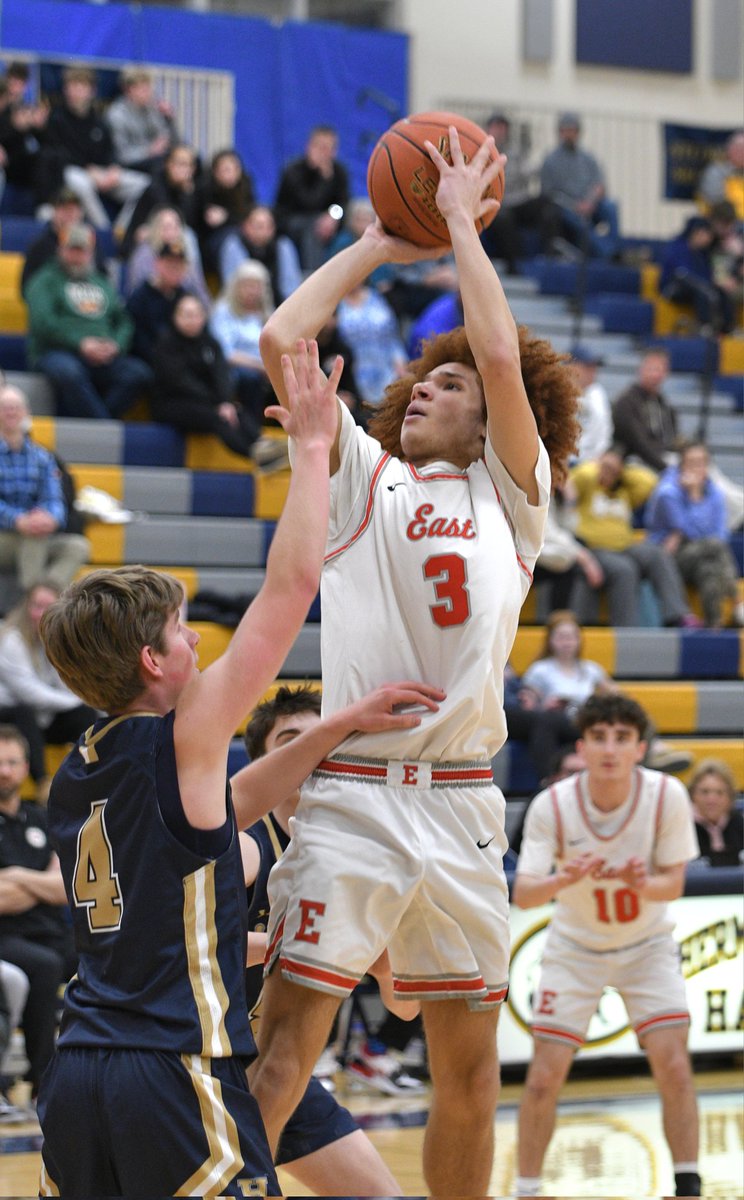 Duluth East Greyhounds 93
Hermantown Hawks 53
<a href="/DuluthEastHoops/">Duluth East Boys Basketball</a> <a href="/CoachRMcDonald/">RHETT MCDONALD</a>
