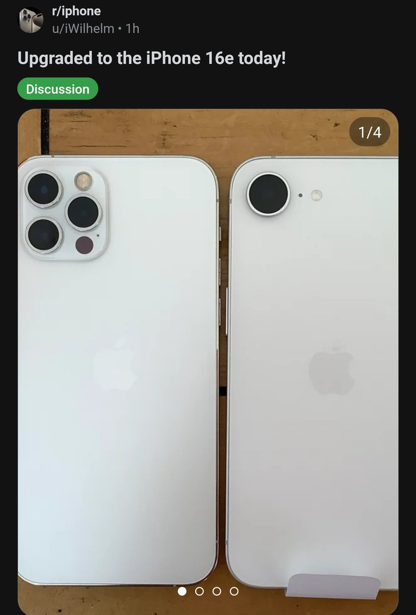 WorkaholicDavid's tweet image. Someone actually upgraded from iPhone 12 Pro to iPhone 16e 😭😭