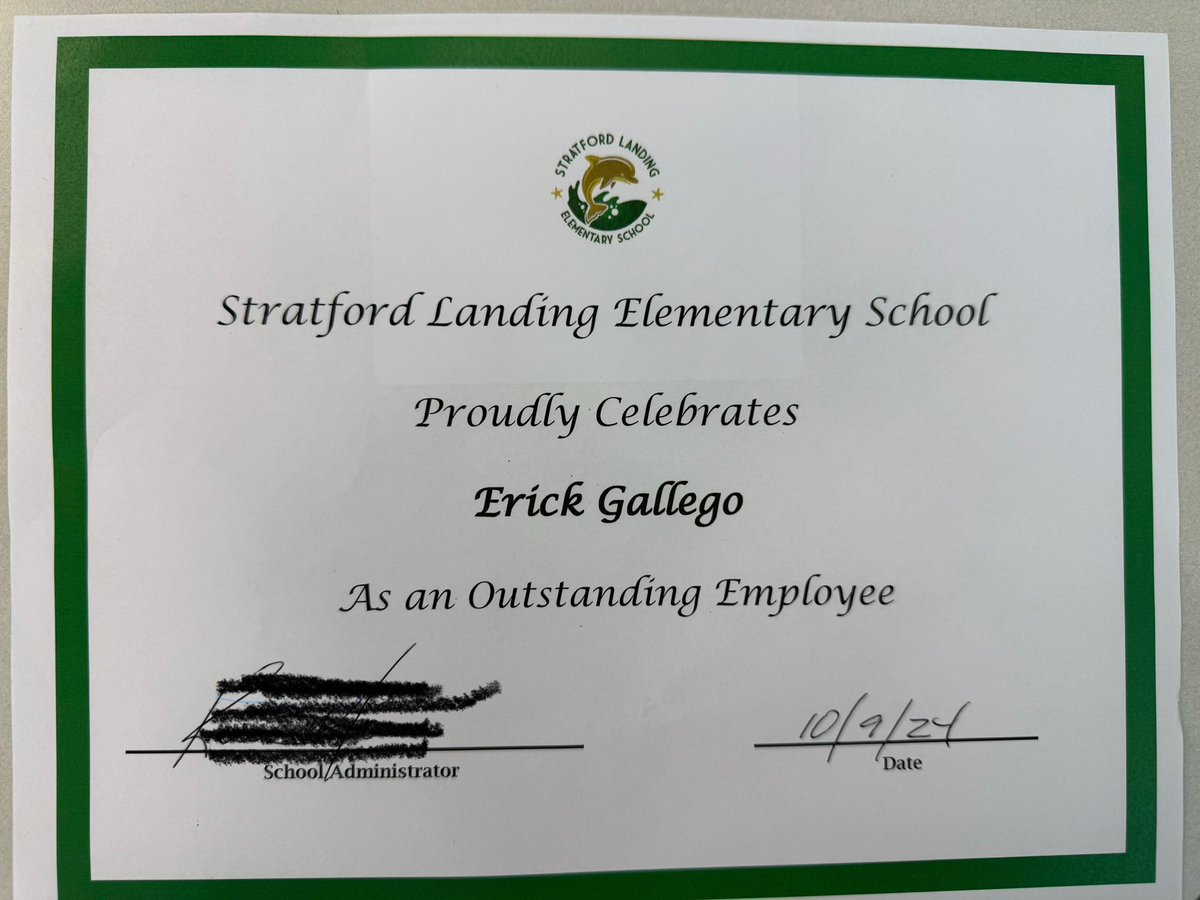 ErJuan04's tweet photo. Outstanding Employee

Last October, I was awarded this certificate for taking a big leap being here as an ambassador teacher. My efforts were recognized by my colleagues at school 🙏
@ParticipateLrng 
#UnitingOurWorld https://t.co/LvcTmtHgOH