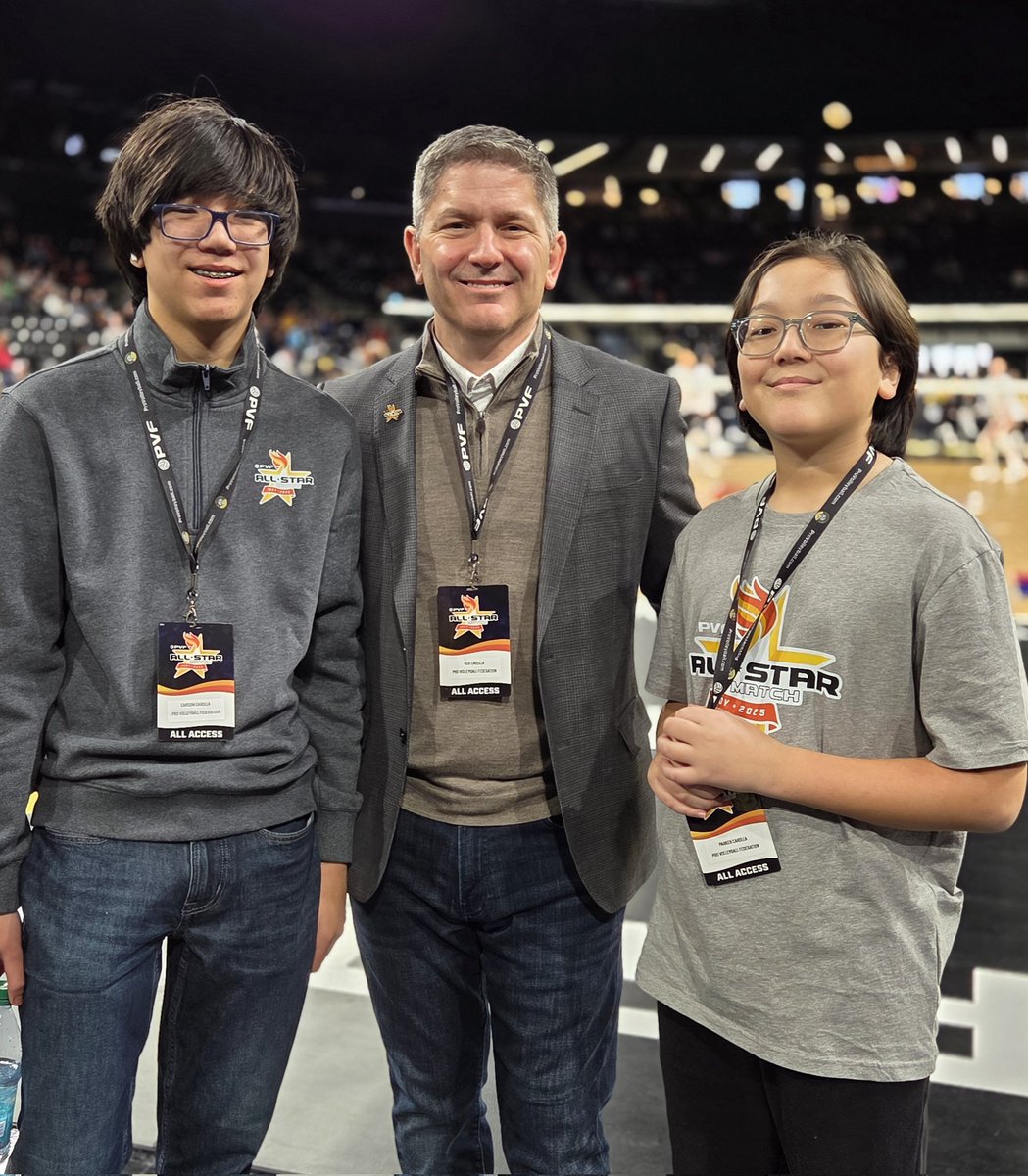 RobCarolla's tweet image. It was a long week and a busy several months leading the team that put together the historic inaugural @RealProVB All-Star Match last Saturday, but couldn't be prouder of how it turned out. Plus, got to share it with my boys and even put them to work (a bit!).