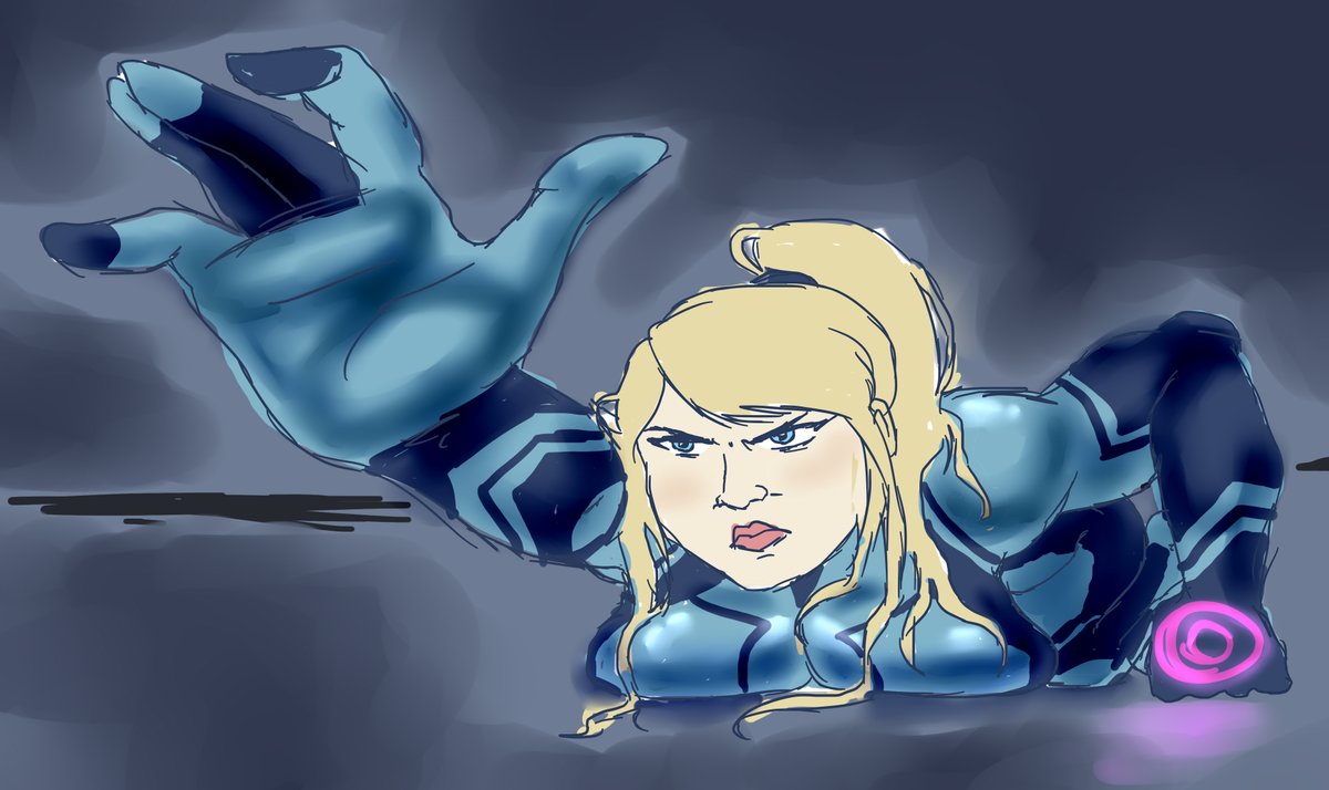 "Ok let's practice some dynamic poses today"
Brain: hor...ny...
"Wait, what?"
Brain: Ti-tty... smush...

I just wanted to draw Zero Suit Samus, I should've know this would happen.