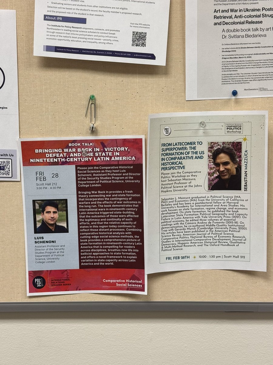 Luis L. Schenoni (@llschenoni) on Twitter photo Zelensky vs Trump? The real clash today was <a href="/SLMazzuca/">Sebastian Mazzuca</a> vs Schenoni at <a href="/NorthwesternU/">Northwestern</a> An all-Argentine debate. Did war or trade made the Latin American state? That was the question. Zelensky vs Trump? The real clash today was <a href="/SLMazzuca/">Sebastian Mazzuca</a> vs Schenoni at <a href="/NorthwesternU/">Northwestern</a> An all-Argentine debate. Did war or trade made the Latin American state? That was the question.