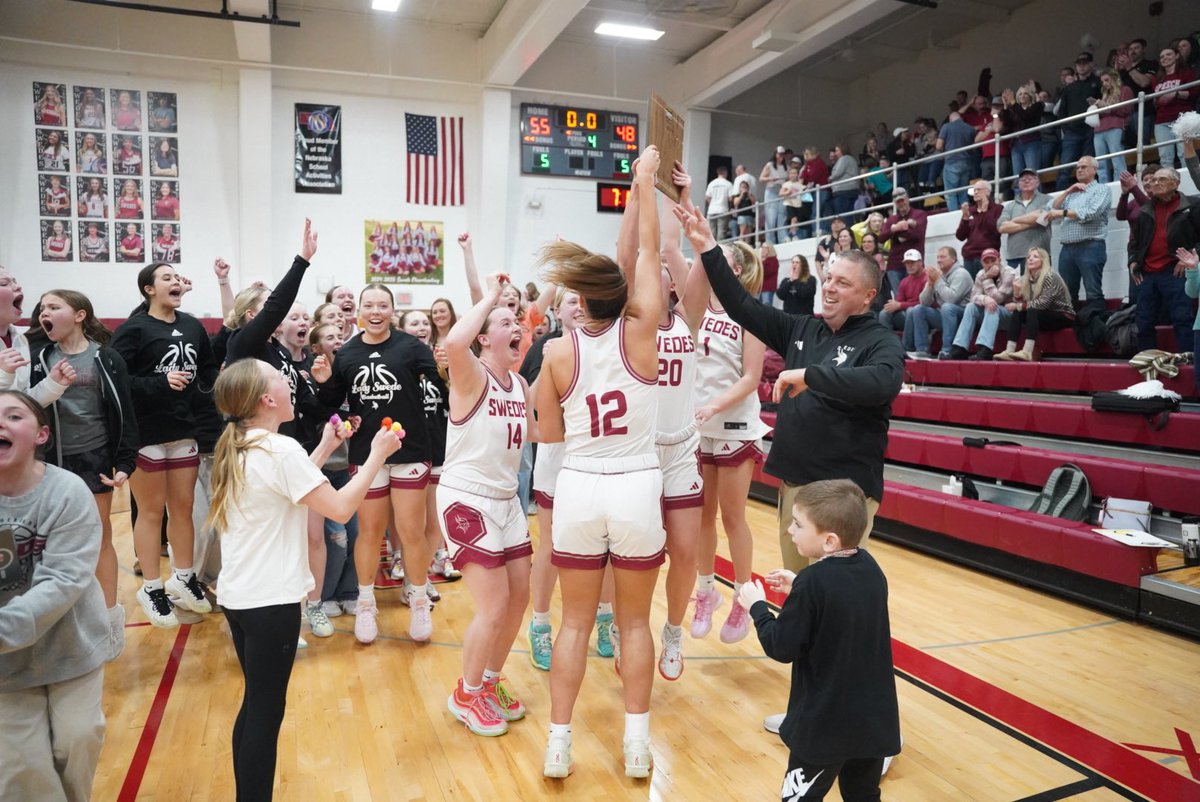 SwedesAD's tweet photo. Super proud of these girls and coaches!  Lots of grit, determination, and perseverance!  See you in Lincoln! https://t.co/xwLWEVHREh