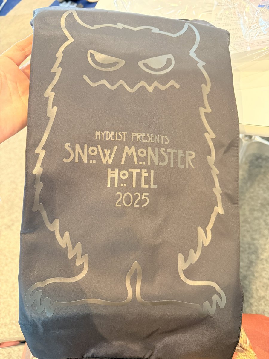 HYDE SNOW MONSTER HOTEL 2025 苗場参加者特典 バッグ(HYDE HYDE SNOW MONSTER HOTEL 2025 苗場参加者特典 バッグ(HYDE