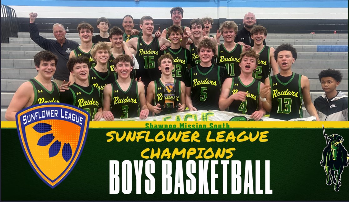 Mark Mahoney (@smsraidersad) on Twitter photo Congratulations to the 2025 SFL Boys Basketball Champions. Raiders will be the 1 seed in sub state next week. <a href="/SFLLeagueKS/">Sunflower League</a> <a href="/SMSRaiderHoops/">SM South Raiders Basketball</a> <a href="/SMSouthTDain/">Dr. Todd Dain</a> Congratulations to the 2025 SFL Boys Basketball Champions. Raiders will be the 1 seed in sub state next week. <a href="/SFLLeagueKS/">Sunflower League</a> <a href="/SMSRaiderHoops/">SM South Raiders Basketball</a> <a href="/SMSouthTDain/">Dr. Todd Dain</a>