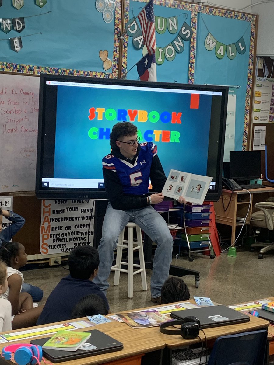 Cooper_boosters's tweet image. We love to recognize our athletes accomplishments on the field and in the classroom. We should also recognize the leadership and influence on others.
These COOGS enjoyed participating in Storybook Character Day at Alcorta Elementary! Great to be around Future COOGS!