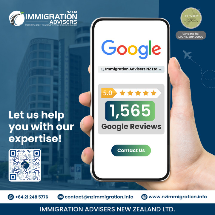 nz_visa_adviser's tweet image. 👉 Guidance You Can Rely On
😀 1565 Google Reviews Speak for Us!
📩 Contact us now. zurl.co/9C8FZ

#freeassessment #partnershipvisa #residencevisa #vandanarai #studyvisa #immigrationconsultant #visa #workvisa #immigrationadvisers #expertimmigrationadvice #newzealand