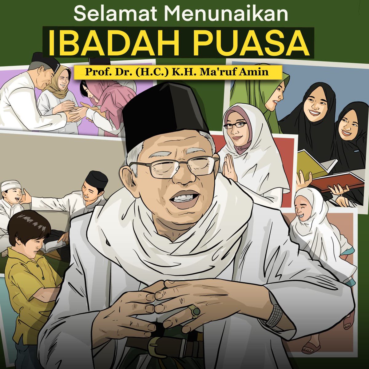 Marhaban Ya Ramadan. Selamat menunaikan ibadah puasa.

Semoga bulan ini membawa berkah dan kebahagiaan bagi kita semua. 

اللَّهُمَّ أَهْلُهُ عَلَيْنَا بِالْيُمْنِ وَ الْإِيْمَانِ وَ السَّلَامِ وَ الْإِسْلَامِ وَالتَّوْفِيقِ لِمَا تُحِبُّ وَ ارْضَى رَبِّي وَ رَبُّكَ اللَّهُ

“Ya