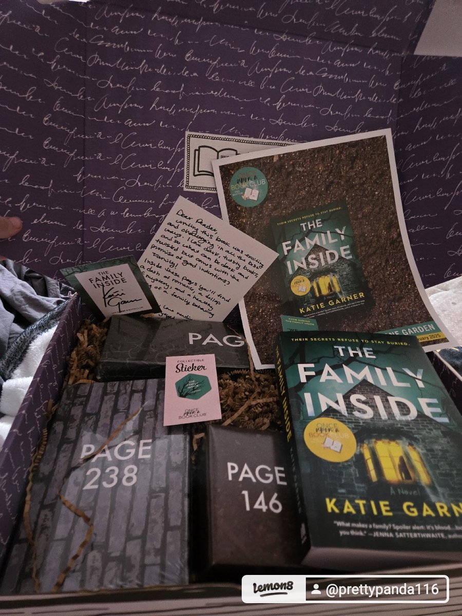 Starting off my return from my slump is a new adventure for me!!! My first Once Upon a Book Club Box!! Gifts that correlate with different parts of the book as you read! Has anyone ever gotten one of these before?! #onceuponabookclubbox #booklover #bookgifts