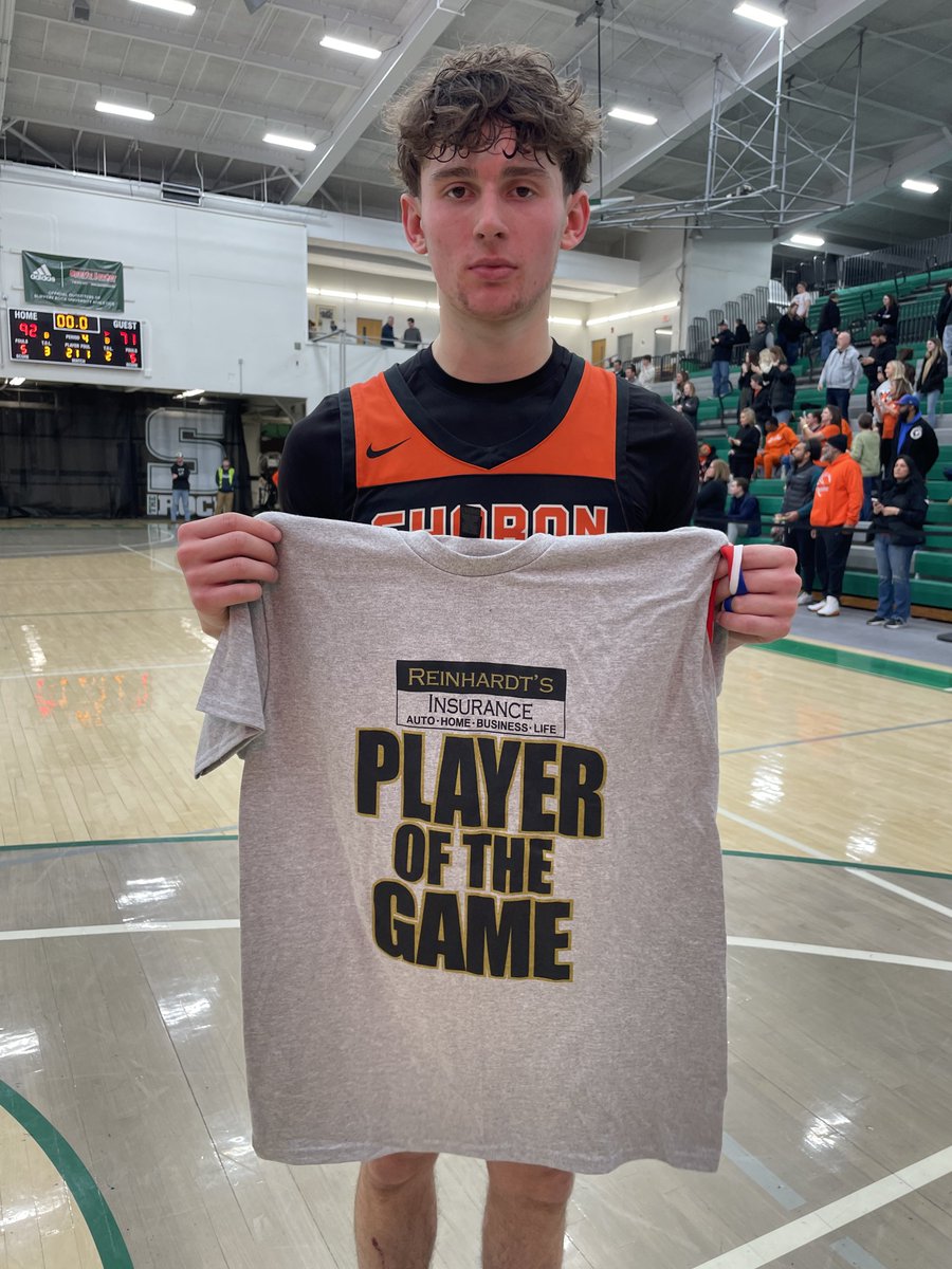 Three more big Playoff <a href="/Reinhardts1904/">Reinhardt’s Insurance</a> POG T's are awarded tonight as Farrell's Juelz Johnson, Hickory's Noah Kovac and Sharon's Derek Douglas all played big tonight!
