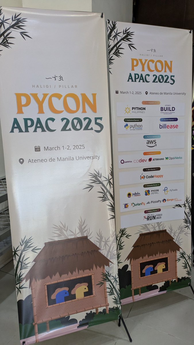 takanory's tweet image. I arrived PyCon APAC 2025 / 遅刻したけどなんとか到着 #pyconapac