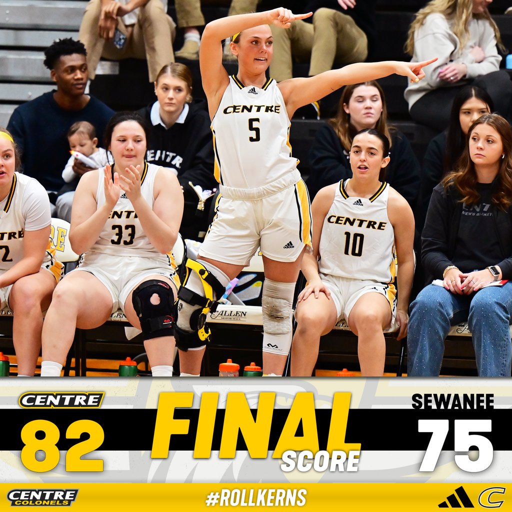 Centre Colonels (@centreathletics) on Twitter photo 🏀 | On to the next. <a href="/CCWBasketball/">Centre Women’s Basketball</a> is headed to the SAA Championship! #RollKerns
centrecolonels.com/news/2025/2/28… 🏀 | On to the next. <a href="/CCWBasketball/">Centre Women’s Basketball</a> is headed to the SAA Championship! #RollKerns
centrecolonels.com/news/2025/2/28…