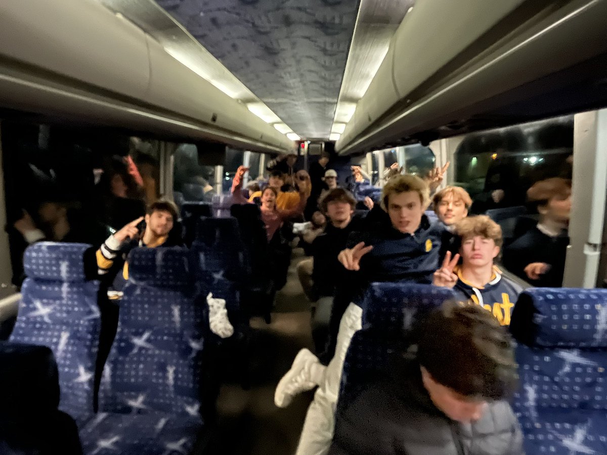 It’s gonna be a fun ride home with the Wausau West hockey team……a great team effort tonight vs. a very good EC Memorial teams punches the trip to next week’s State Tournament!  #wiaahockey
