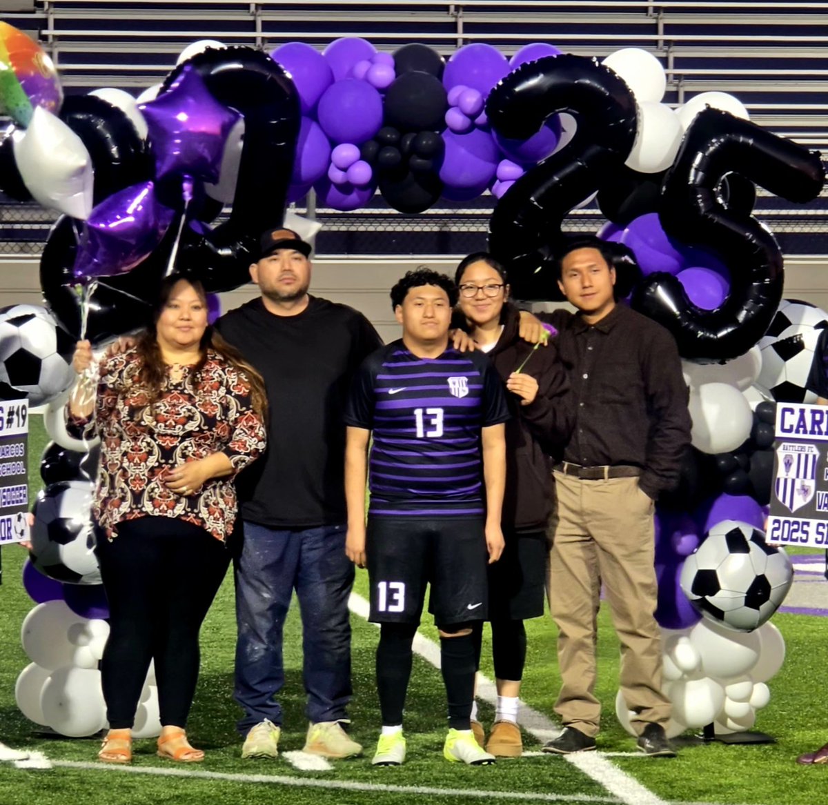 La_LunaSMHS's tweet photo. Came to support our Boys Varsity Soccer Team Senior Night. What a special evening, and they got the dub!β½οΈ #WeStrikeAsOne #ALLIN #RattlerFAM #FangsUp #Futbol
#RattlerUpBaby #Classof2025 https://t.co/Hle7nAAFyQ