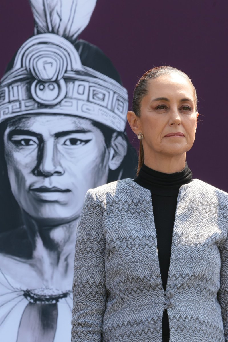 Que viva siempre Cuauhtémoc 

Que viva siempre la gran Tenochtitlán

Que vivan siempre nuestras culturas 

Que viva siempre la transformación 

Que viva siempre la Presidenta <a href="/Claudiashein/">Claudia Sheinbaum Pardo</a> 

Que vivan siempre el Pueblo valiente y sabio de México