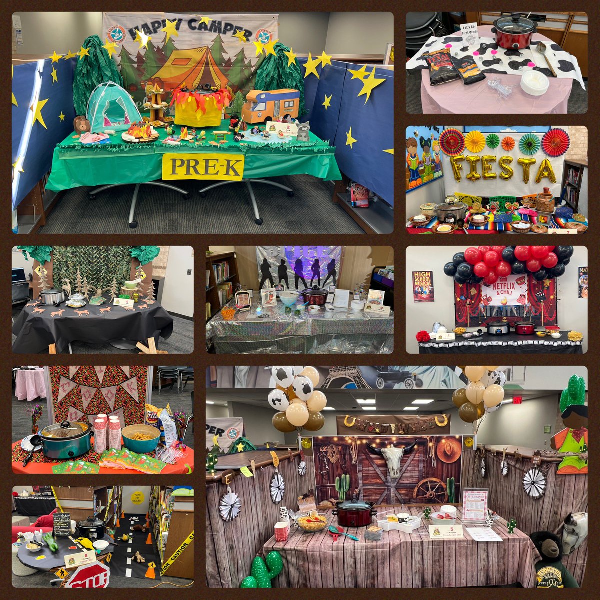 Susan L. Bolado (@susan_bolado) on Twitter photo Bang staff chili cook off! Congratulations to the Life Skills team for winning the yummiest chili and the PreK team for winning the best decorations. Everyone went above and beyond to make this a great event.
<a href="/BangElementary/">Bang Elementary</a> <a href="/susan_bolado/">Susan L. Bolado</a> <a href="/CyFairISD/">Cypress-Fairbanks ISD</a> Bang staff chili cook off! Congratulations to the Life Skills team for winning the yummiest chili and the PreK team for winning the best decorations. Everyone went above and beyond to make this a great event.
<a href="/BangElementary/">Bang Elementary</a> <a href="/susan_bolado/">Susan L. Bolado</a> <a href="/CyFairISD/">Cypress-Fairbanks ISD</a>