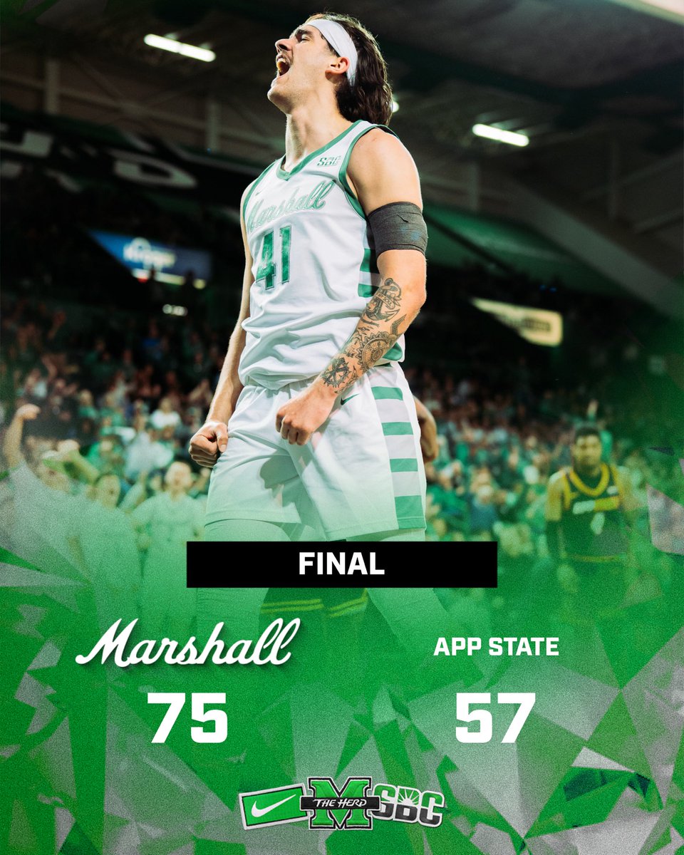 Herd_MBB's tweet image. Ending the regular season with a BIG win‼️

#Brotherhood #EarnIt