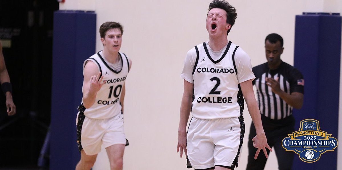 SCAC_Sports's tweet photo. #SCACMbb | Ruegg's 24 Points Pace Colorado College to 89-64 Win over Concordia (Texas) in #SCAC Quarterfinals🏀

📰| https://t.co/0RWacPi758

#SCACPride | #SCACChamps | #d3hoops | #WhyD3 https://t.co/23Mzz0rSYF