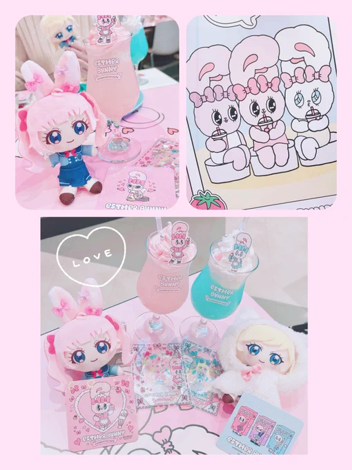 連れてってもらった( ՞. ̫.՞)🎀
色んなもののクオリティが高いコラボカフェですごかった…かわいかった〜… 