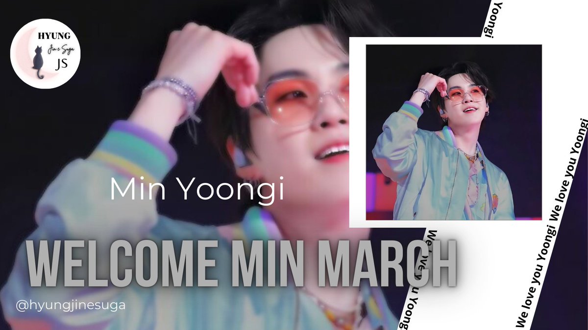 🚨RT &amp; REPLY 🔥

WELCOME MIN MARCH

#MinMarch 
#MinMarch2025
MINMARCH IS HERE
HAPPY MINMARCH

#SUGA #AgustD #슈가 #방탄소년단슈가 #BTSSUGA